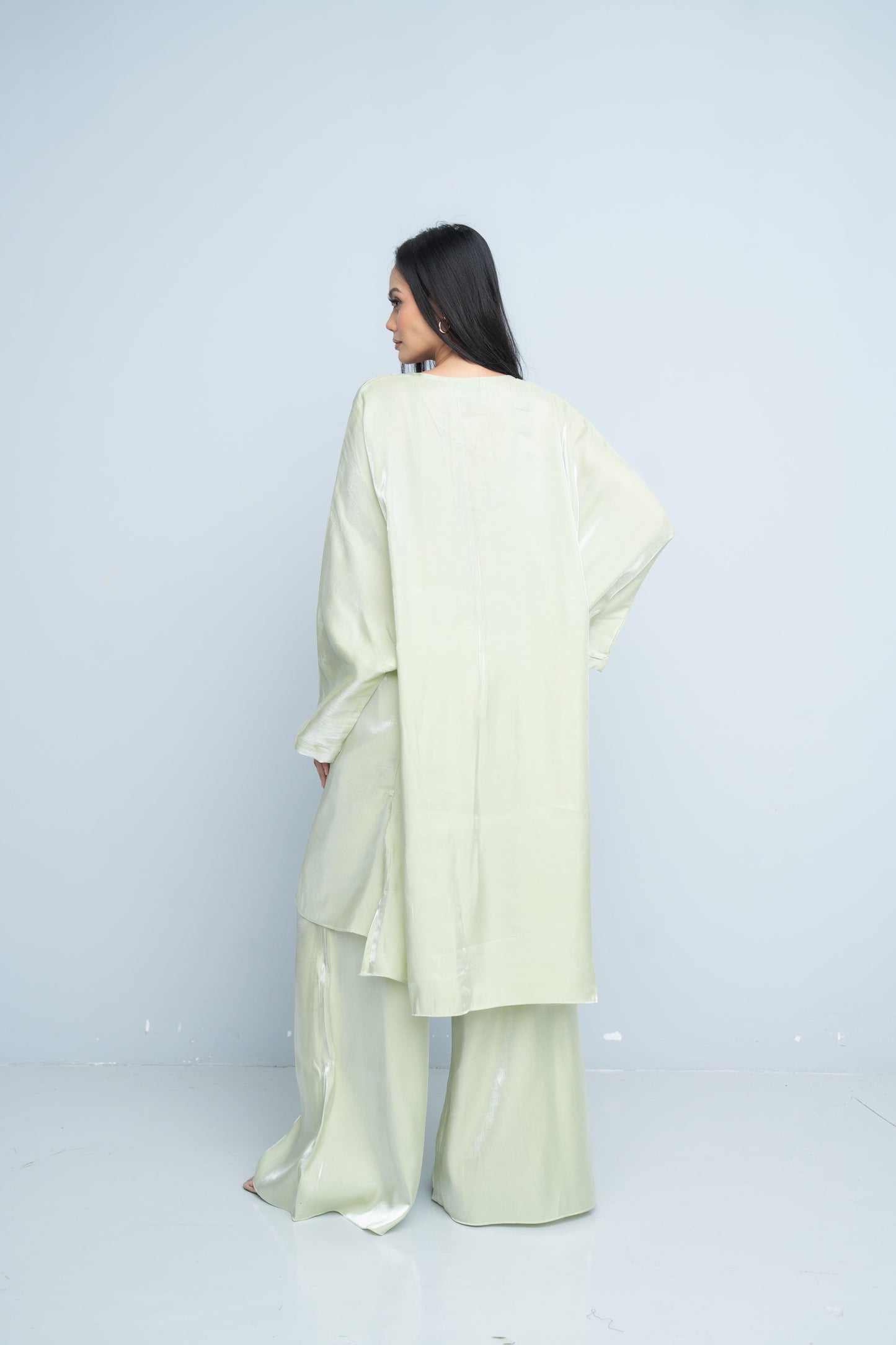 Tunic with Palazzo Pants - Mint