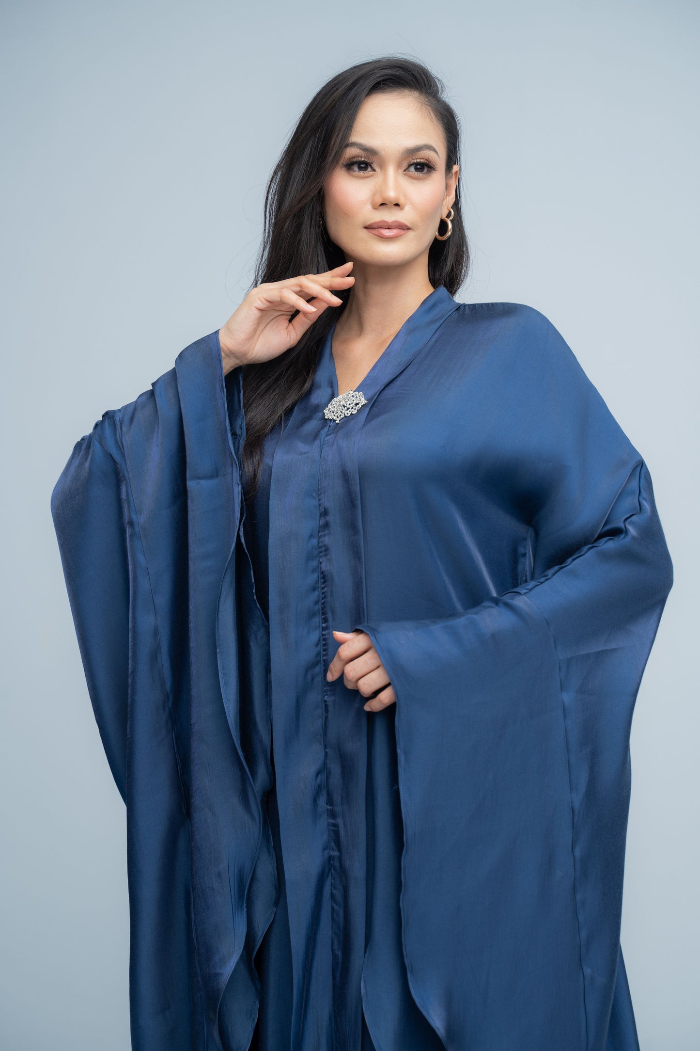 Kaftan Ameenah - Navy Blue