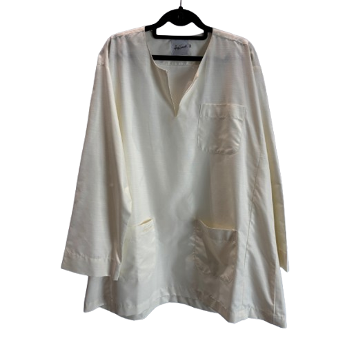 Baju Melayu Old Johore - Cream (Top)