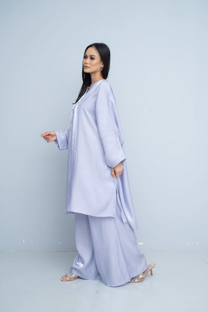 Tunic with Palazzo Pants - Purple