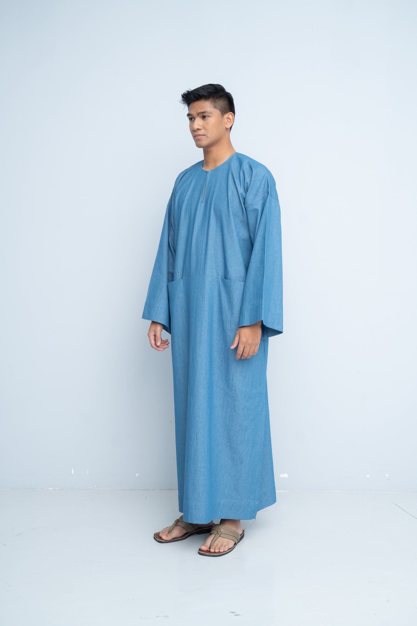 THOBE DENIM - Mid-Blue