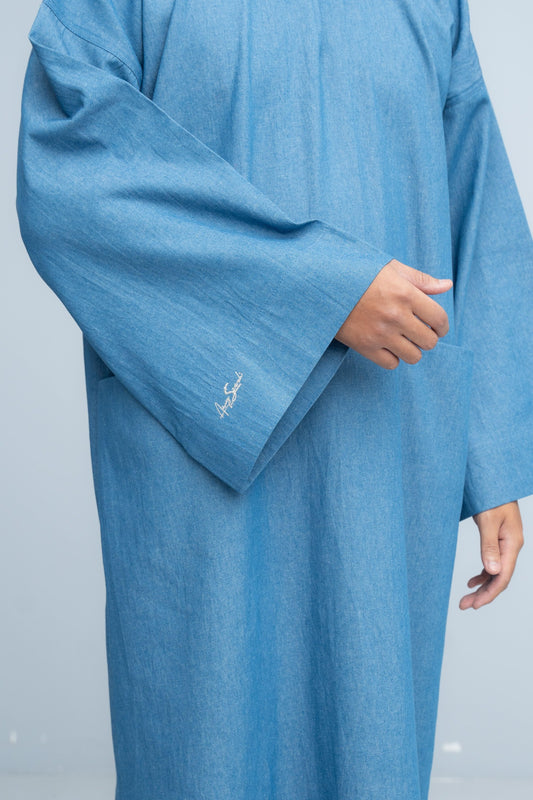 THOBE DENIM - Mid-Blue