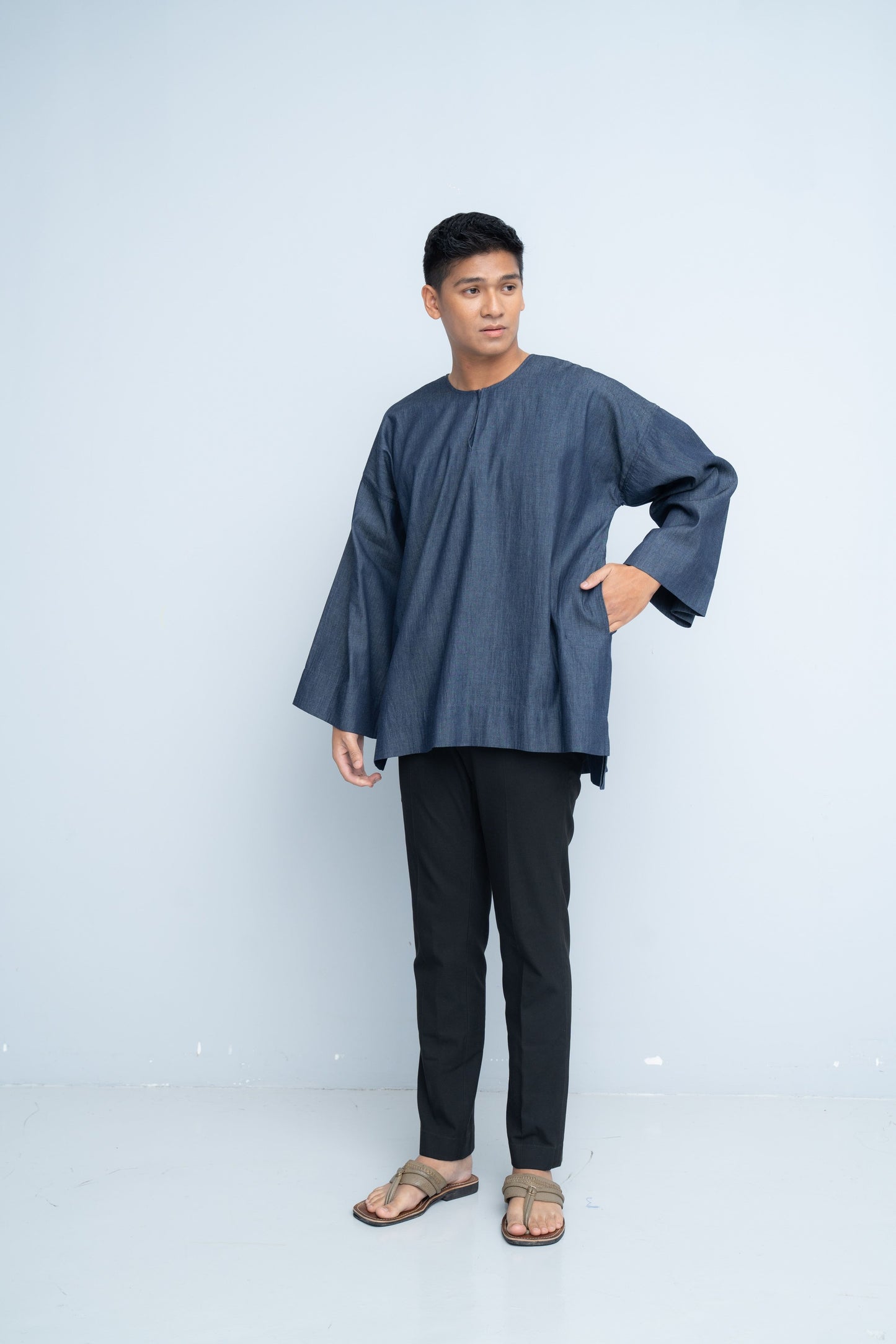 KURTS DENIM - Dark Blue