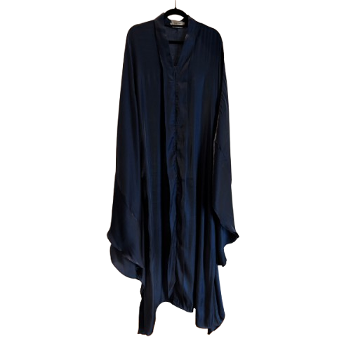 Kebaya Jubah - Navy Blue